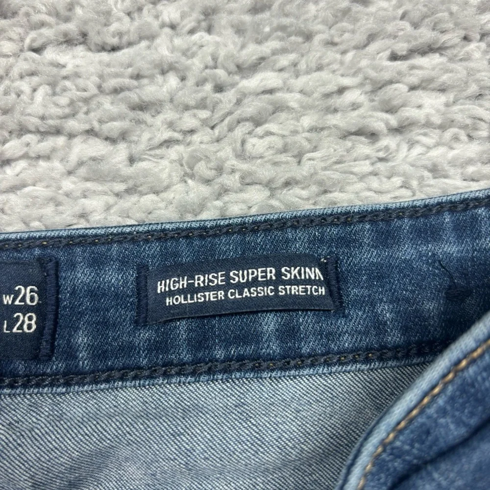 Hollister Jeans Womens 3 Short High Rise Super Skinny Classic Stretch Party - Picture 3 of 5